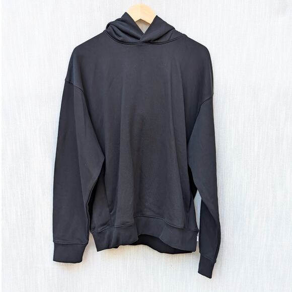 NWT Frank & Oak The French Terry Oversized Hoodie in Black, size L - Picture 1 of 8